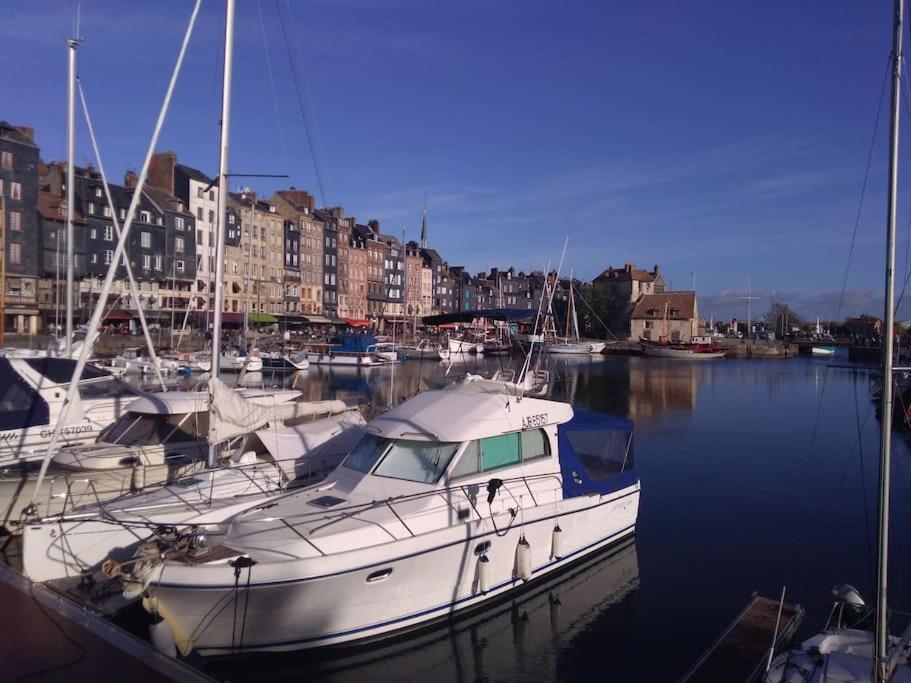 Cote Lavoir A Honfleur, Parking Prive, Ascenseur Dış mekan fotoğraf